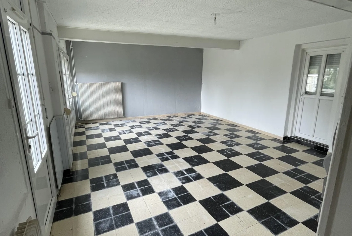 Longère à vendre proche Bray-Sur-Somme - 100 m² avec terrain de 700 m² 