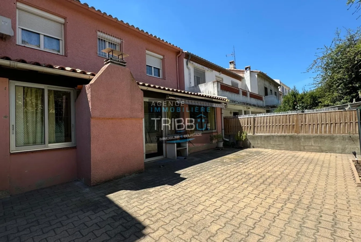 Charmante maison 3 chambres 127m² avec jardin à Perpignan 