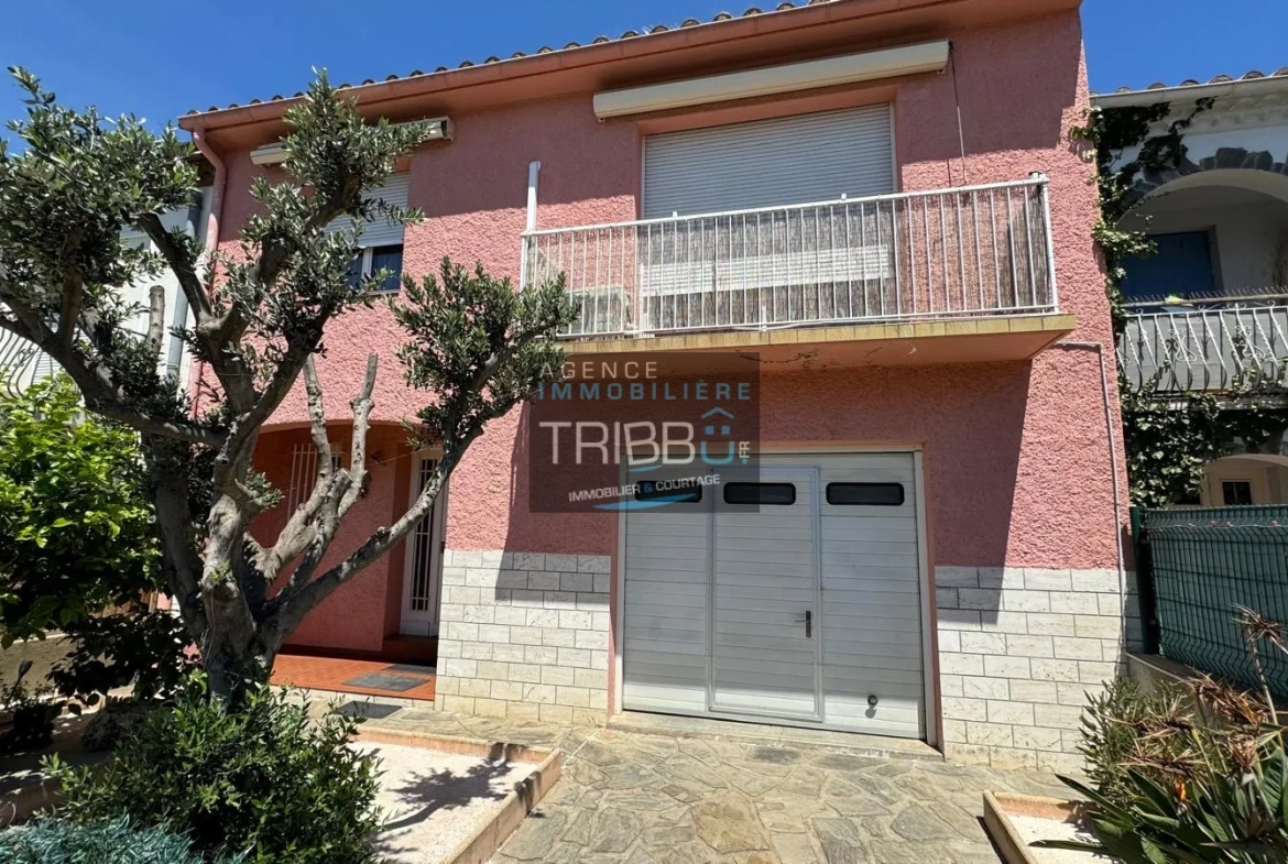 Charmante maison 3 chambres 127m² avec jardin à Perpignan 