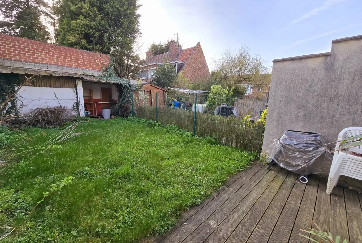 Bel appartement T2 avec jardin et terrasse à Lambersart - Résidence calme 