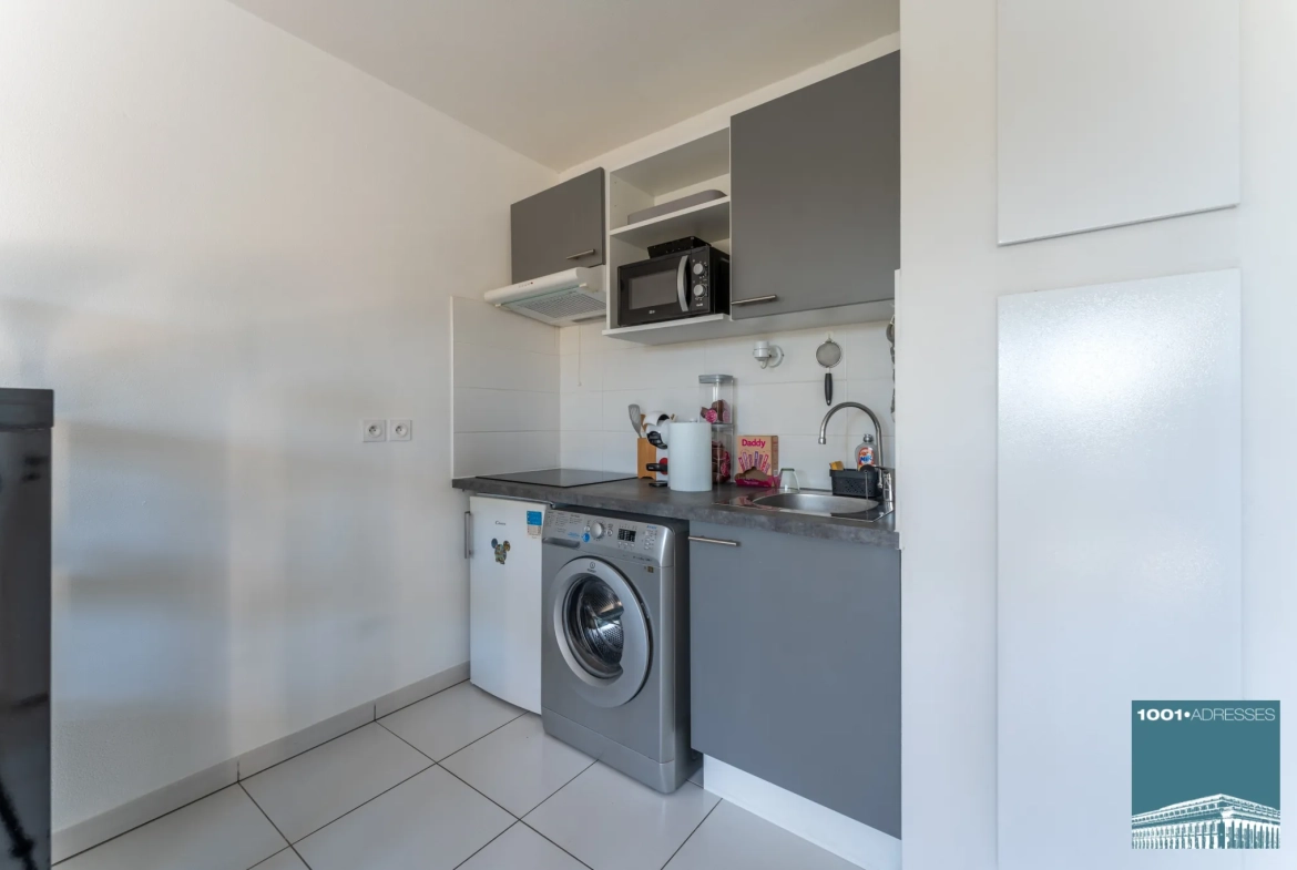Appartement T2 à Parempuyre avec terrasse et parking sécurisé au centre-ville 