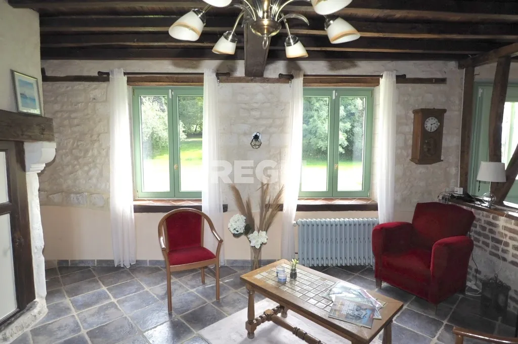 Longère de 180 m² avec terrasse et garage près d'Arras - Jardin privé 