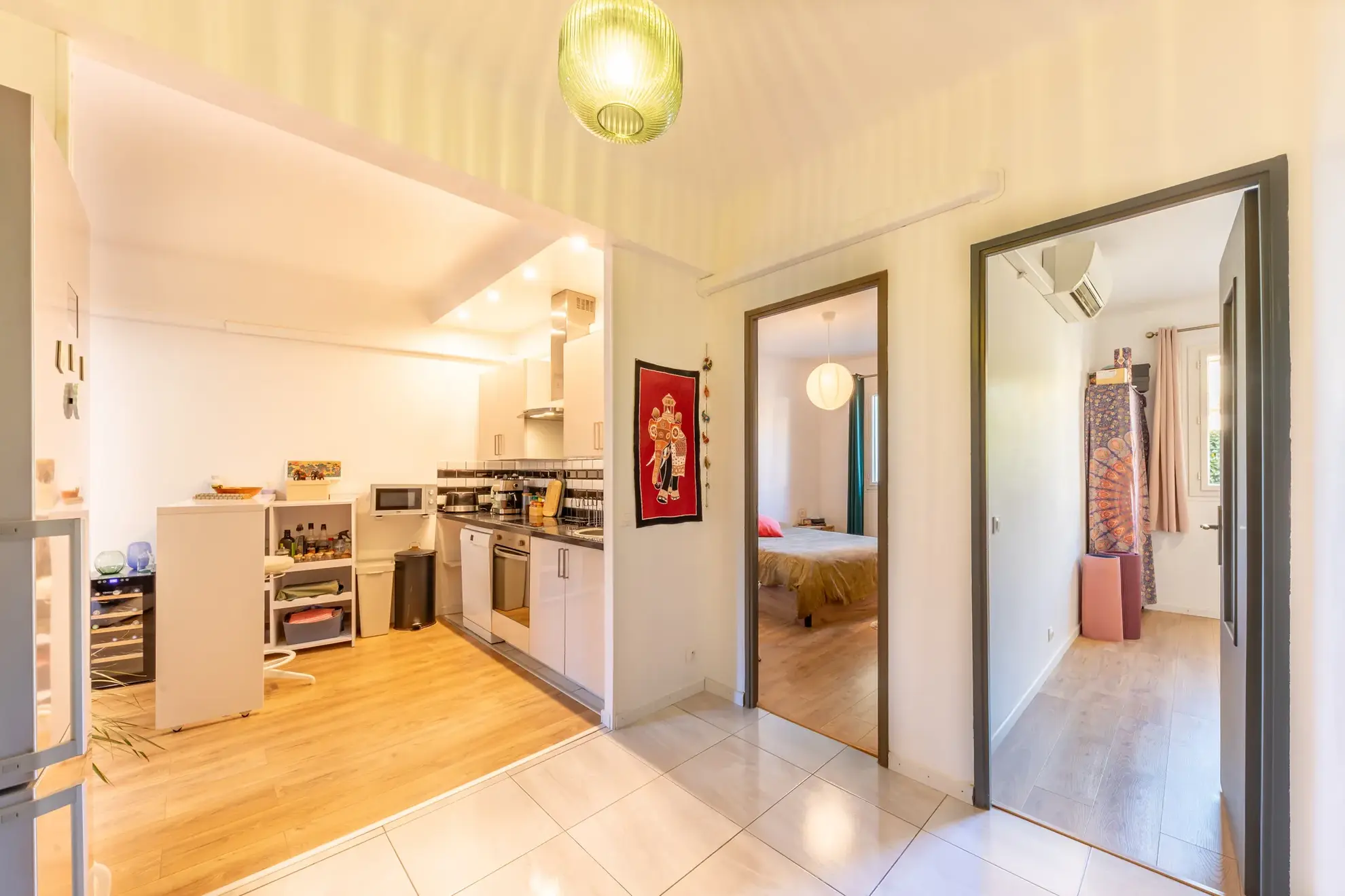 Appartement 3 pièces rénové avec terrasse et parking à Nice, secteur Parc Impérial 