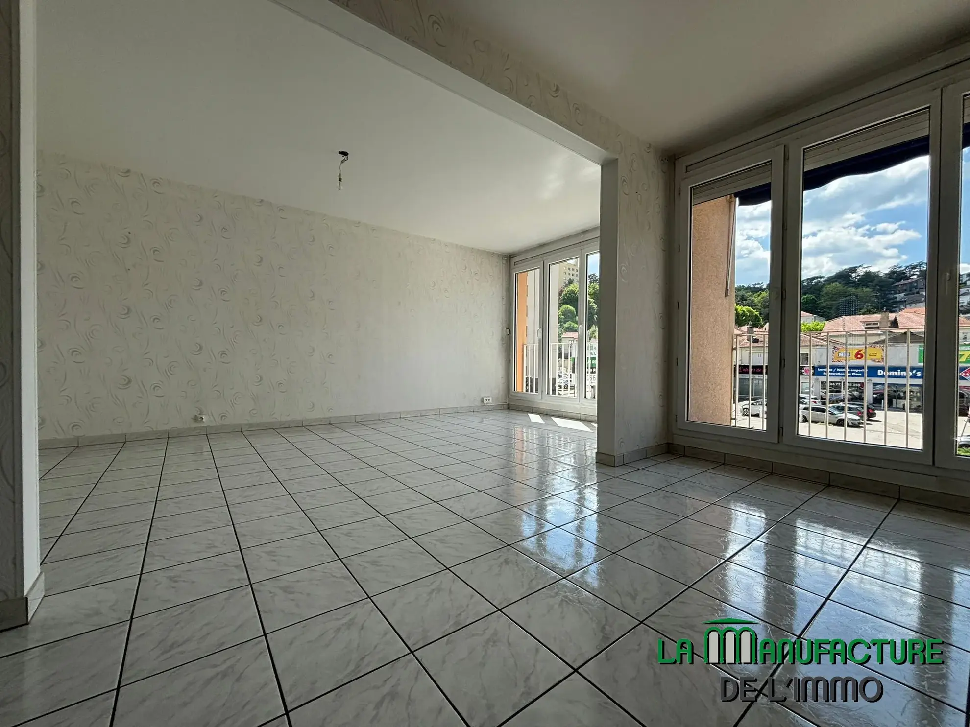 Appartement F3 traversant à Saint-Étienne secteur Bergson 