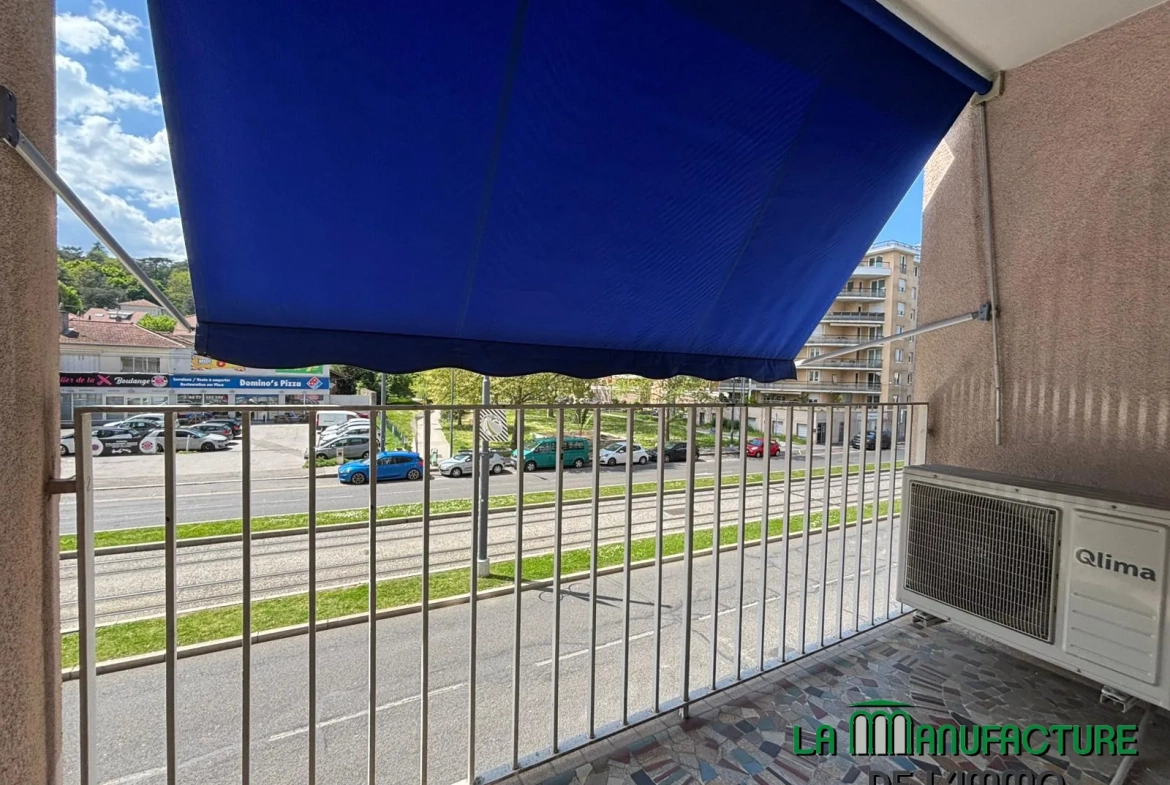 Appartement F3 traversant à Saint-Étienne secteur Bergson 
