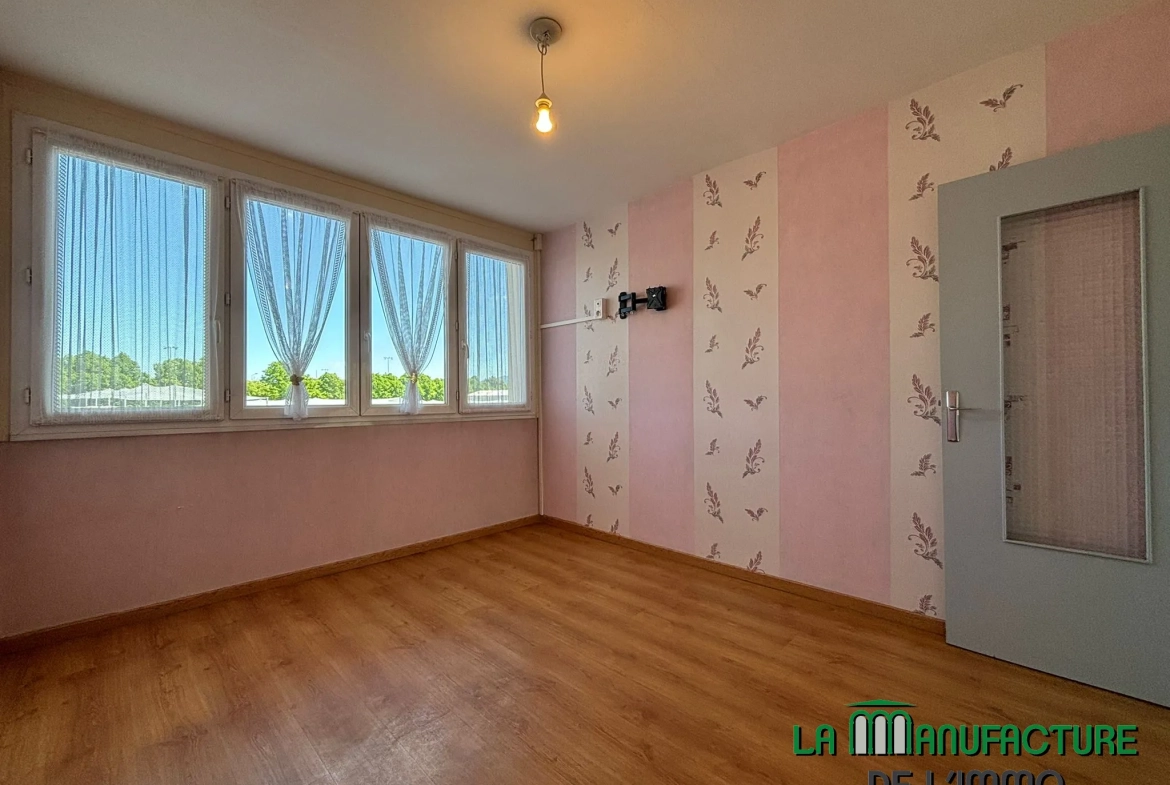 Appartement F3 traversant à Saint-Étienne secteur Bergson 