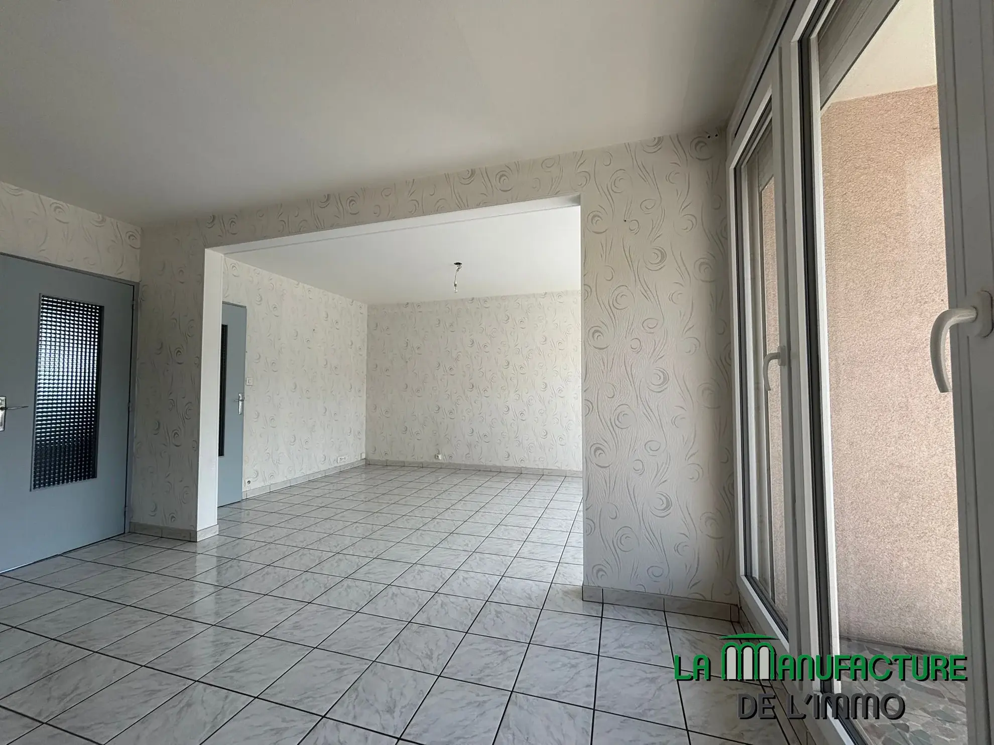 Appartement F3 traversant à Saint-Étienne secteur Bergson 