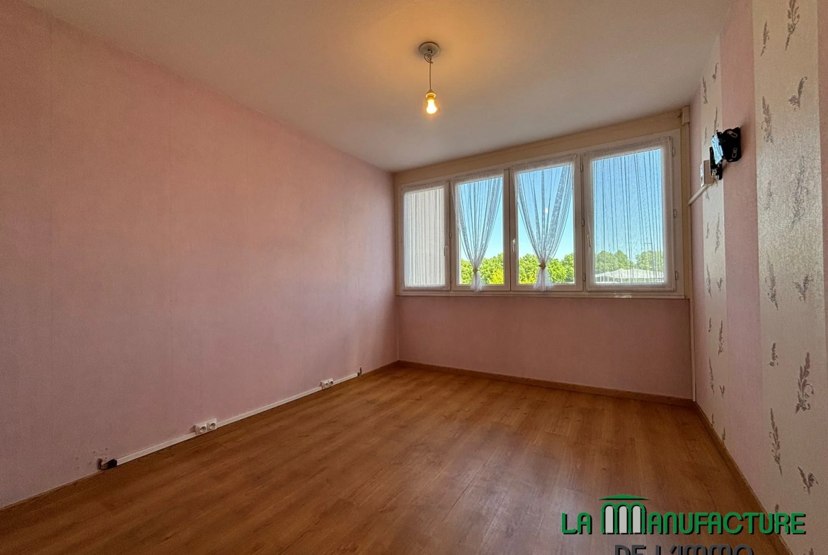 Appartement F3 traversant à Saint-Étienne secteur Bergson 