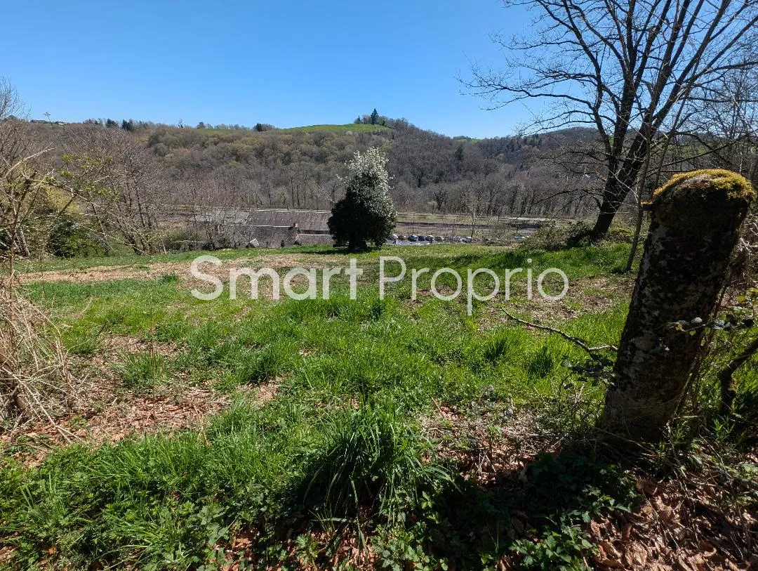 Maison spacieuse avec terrain constructible à Uzerche 