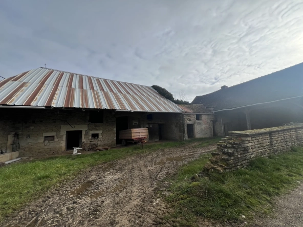 Ancienne grange en pierre à Montbard proche gare TGV — Investissez dans une propriété authentique