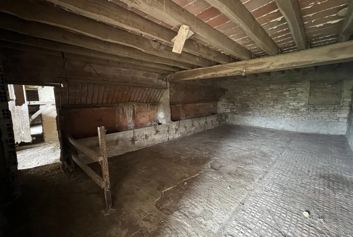 Ancienne grange en pierre à Montbard proche gare TGV — Investissez dans une propriété authentique 