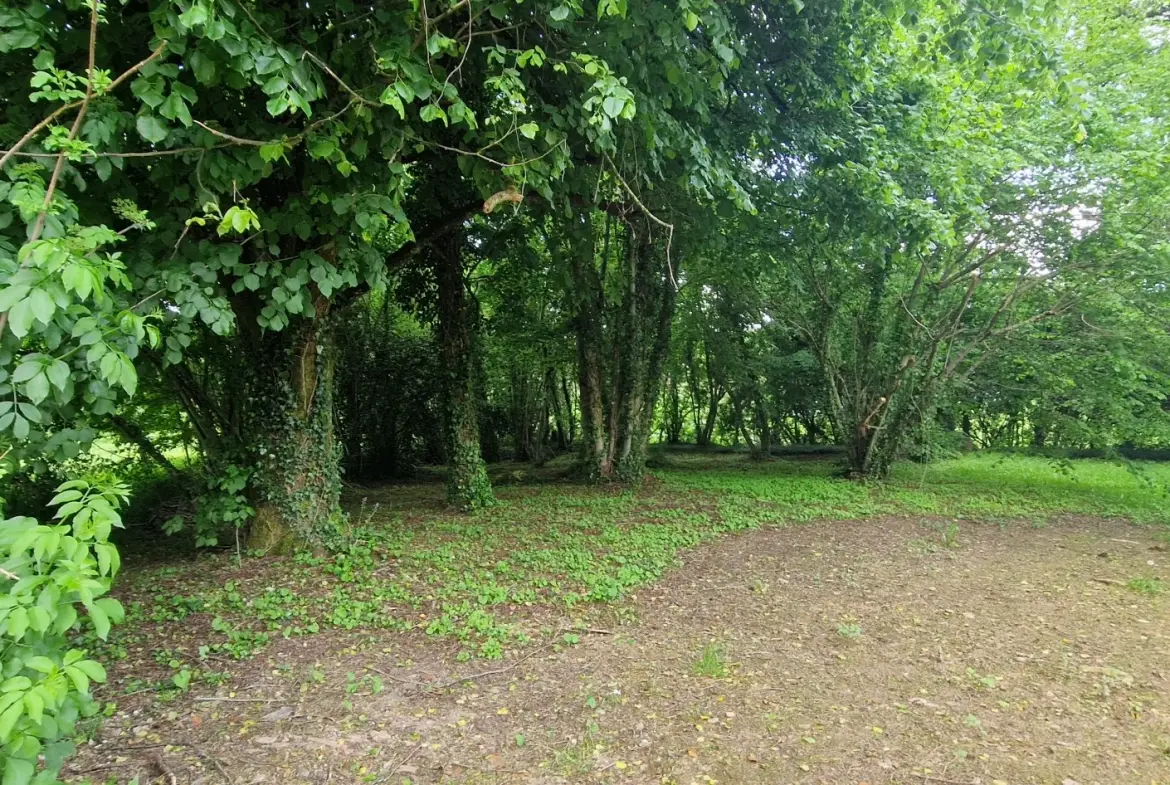 Ensemble en pierres avec maison à rénover et grange à proximité de Pompadour et Lubersac 