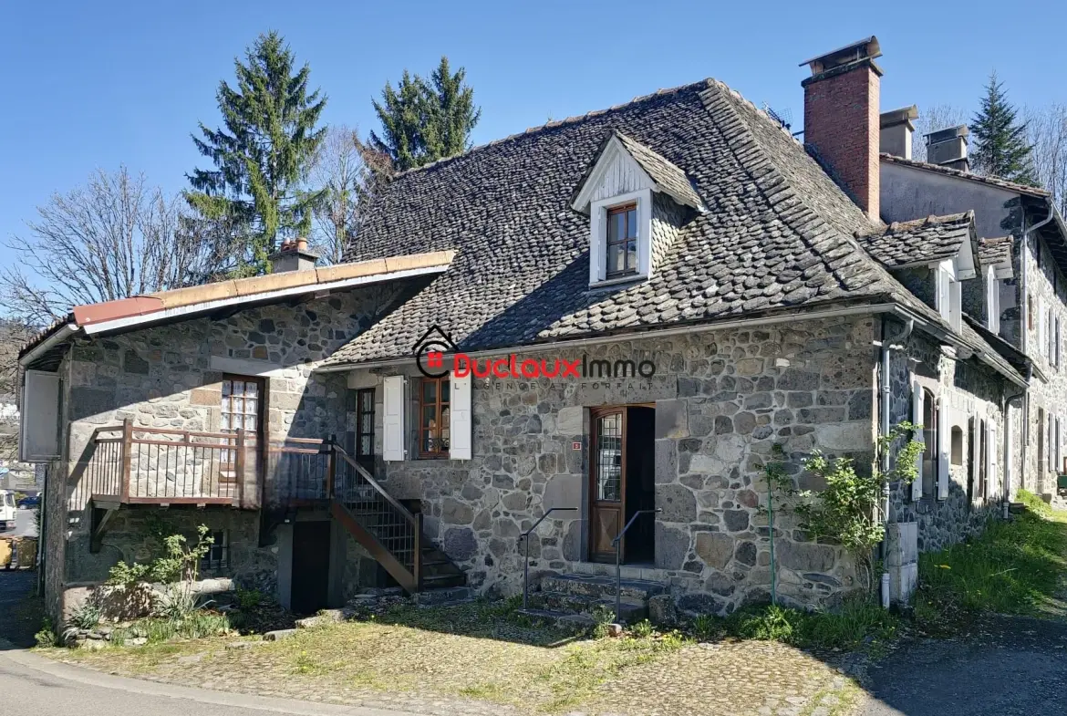 Maison ancienne en pierre avec gîte et dépendance à Marmanhac près d'Aurillac 