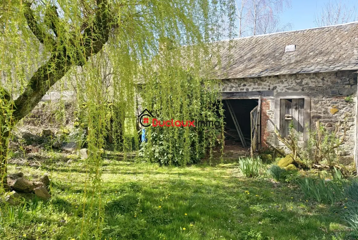 Maison ancienne en pierre avec gîte et dépendance à Marmanhac près d'Aurillac 