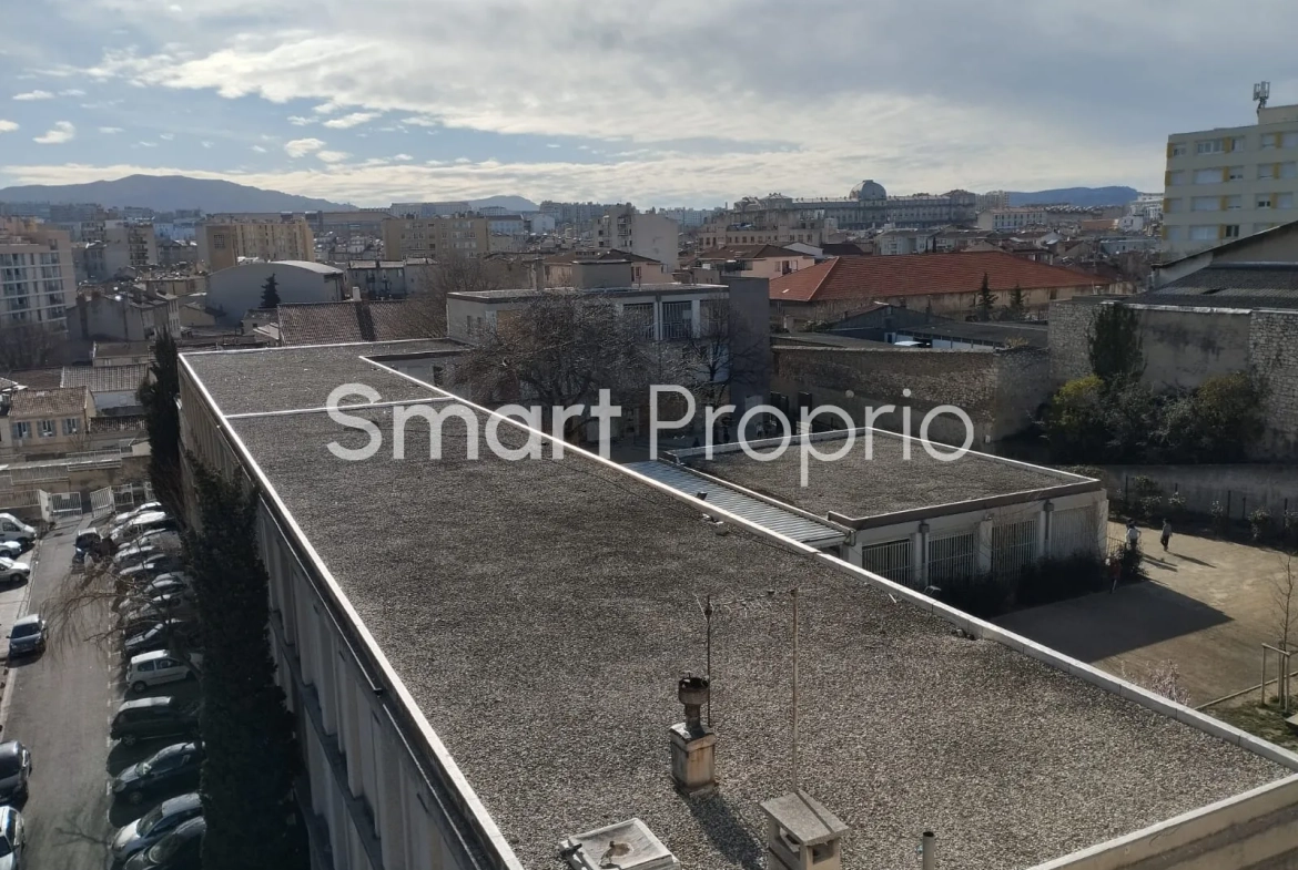 Appartement T3 lumineux à Marseille avec balcon, cave et parking - Opportunité d’investissement 