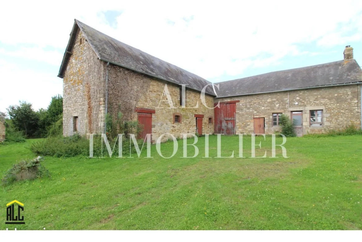Maison à rénover de 101,25 m² à Saint Calais du Desert 