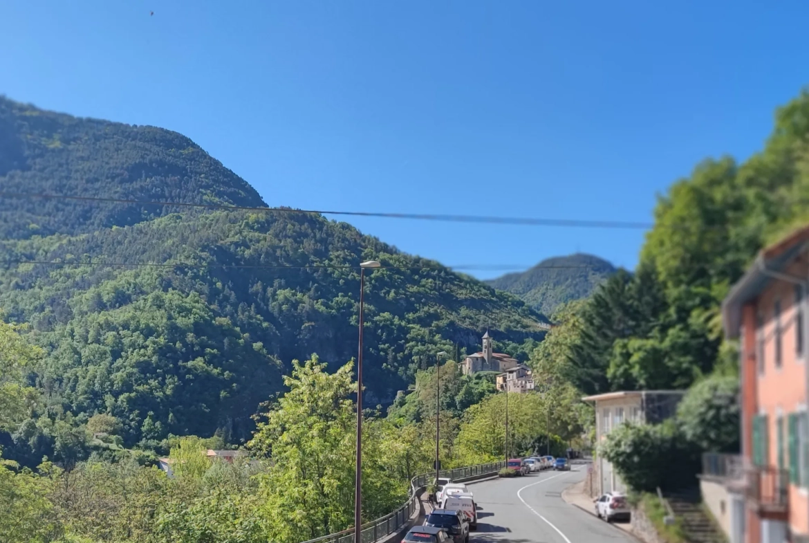 Appartement lumineux de 55 m² à Lantosque avec vue montagne 