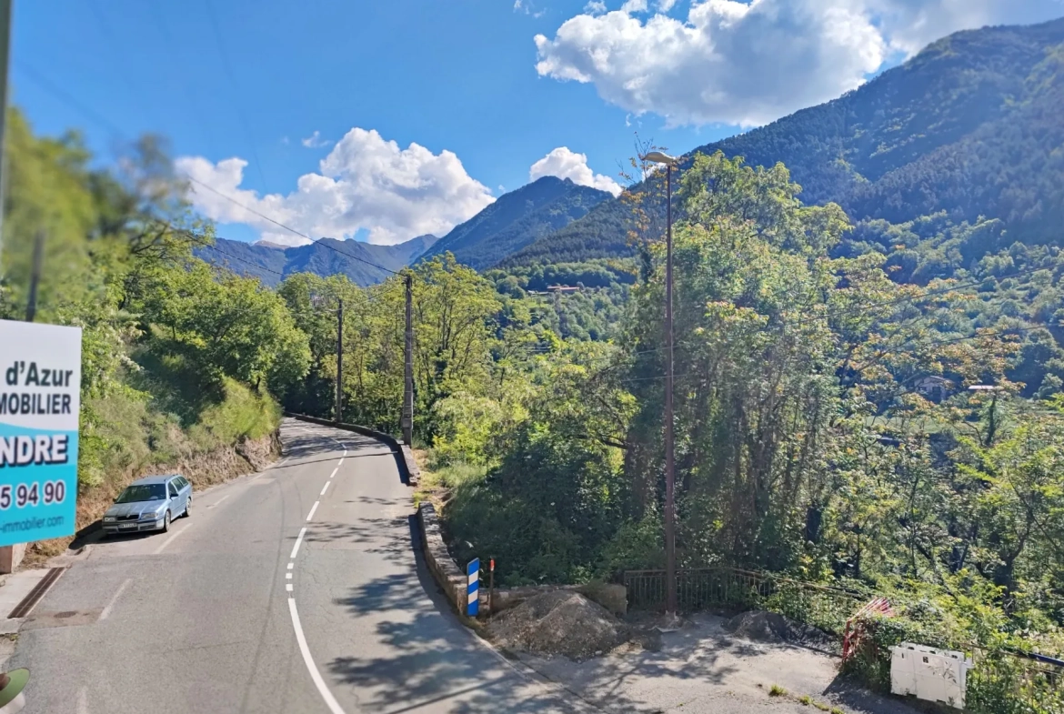 Appartement lumineux de 55 m² à Lantosque avec vue montagne 