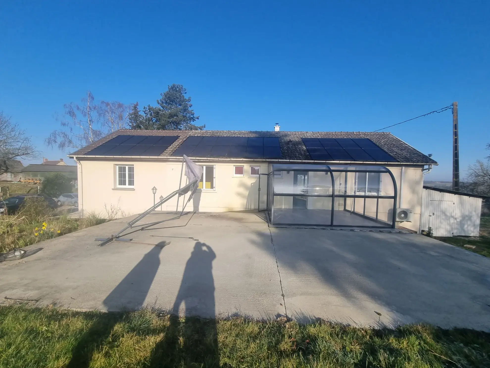 Maison de plain pied à Montchevrel près du Mêle-sur-Sarthe avec terrain spacieux 
