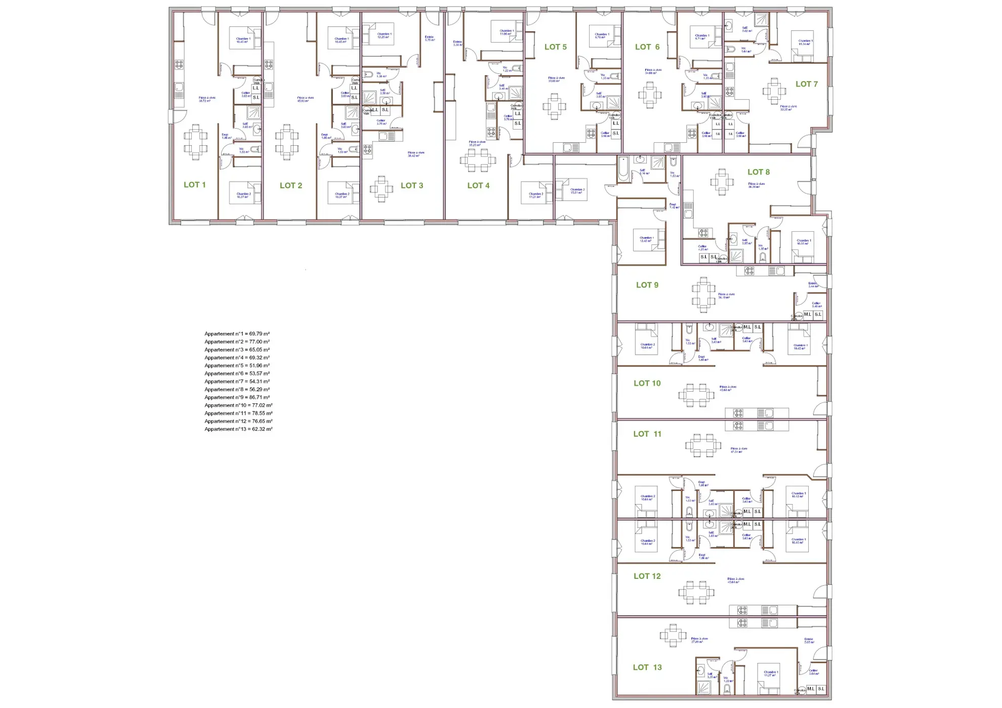 Maison de plain-pied à Médis avec jardin et parking, rénovation en cours, proximité commodités 