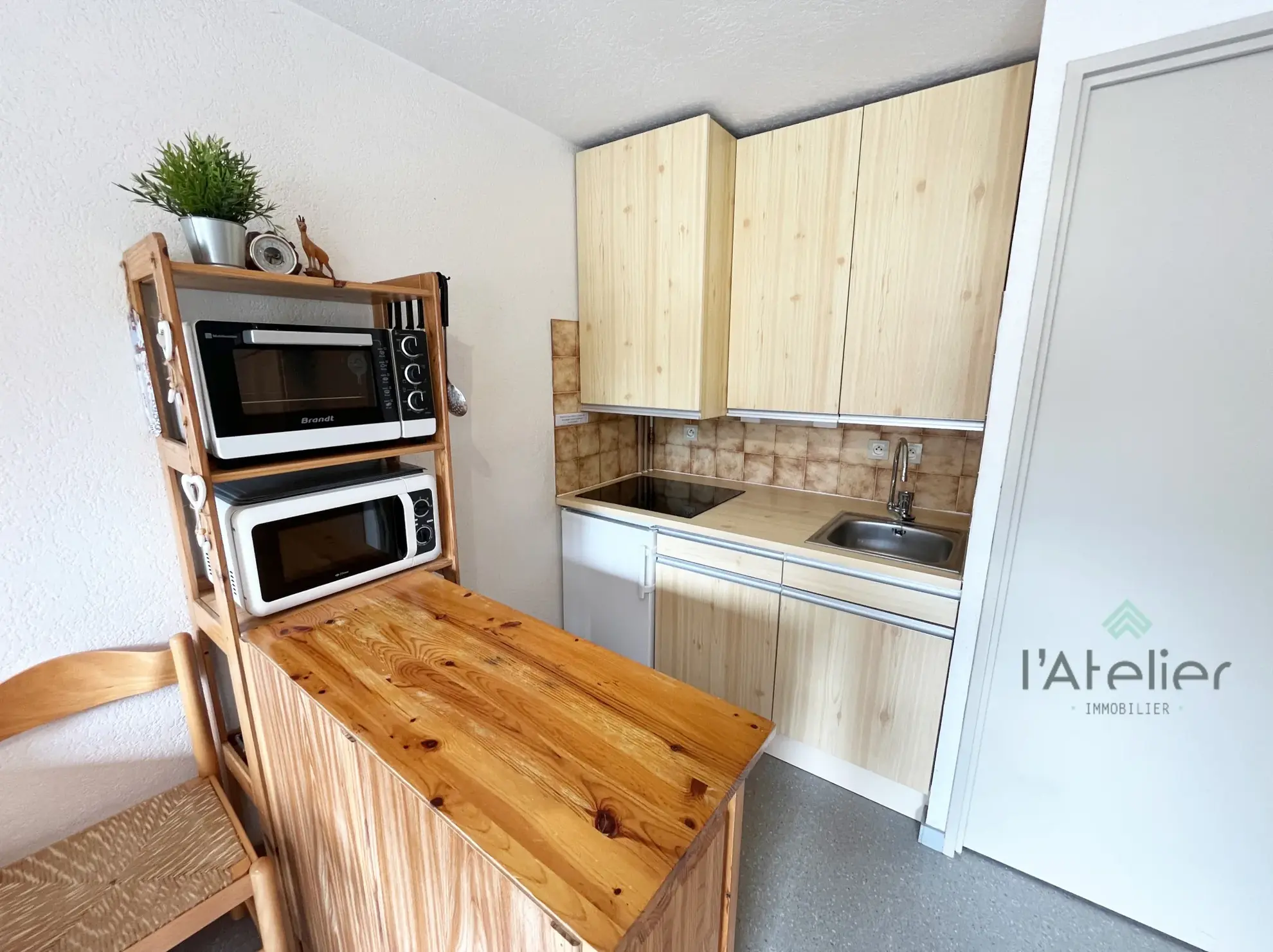 Studio rénové de 23 m² avec terrasse au cœur de Saint-Lary, exposition Sud-Ouest 