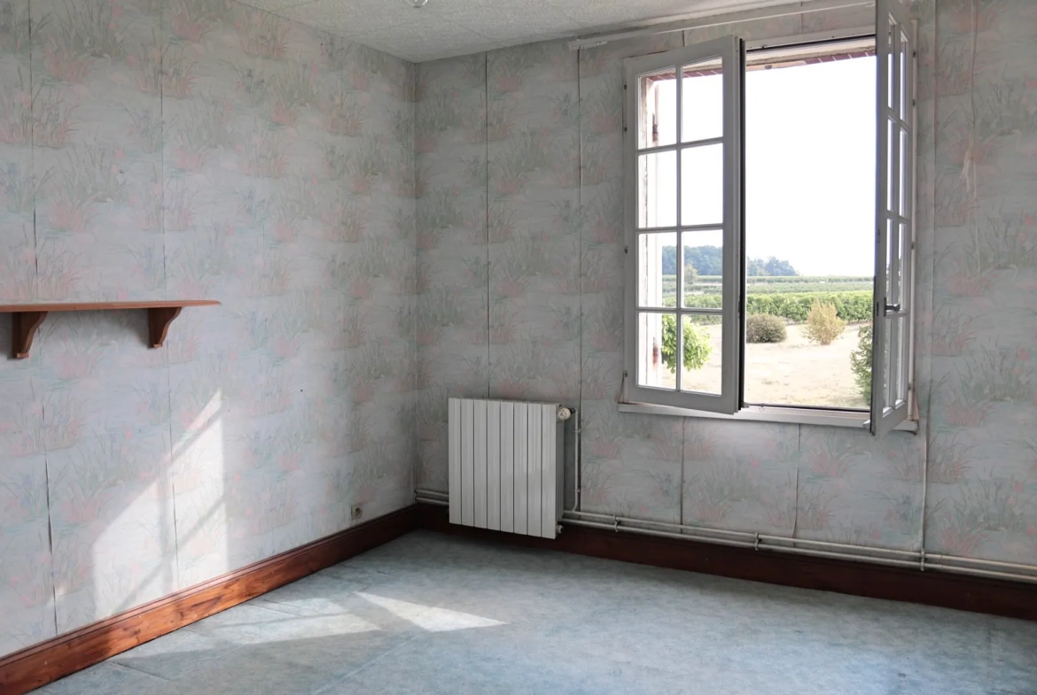 Ancienne ferme viticole à Caplong avec dépendances et terrain de 6095 m² 