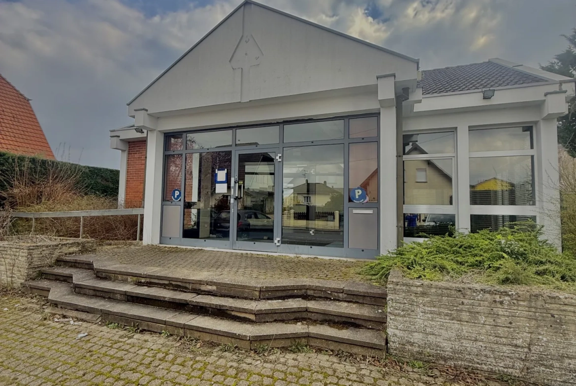 Maison de plain-pied à rénover à Staffelfelden, 101 m², terrain 4,62 ares, proximité commodités 
