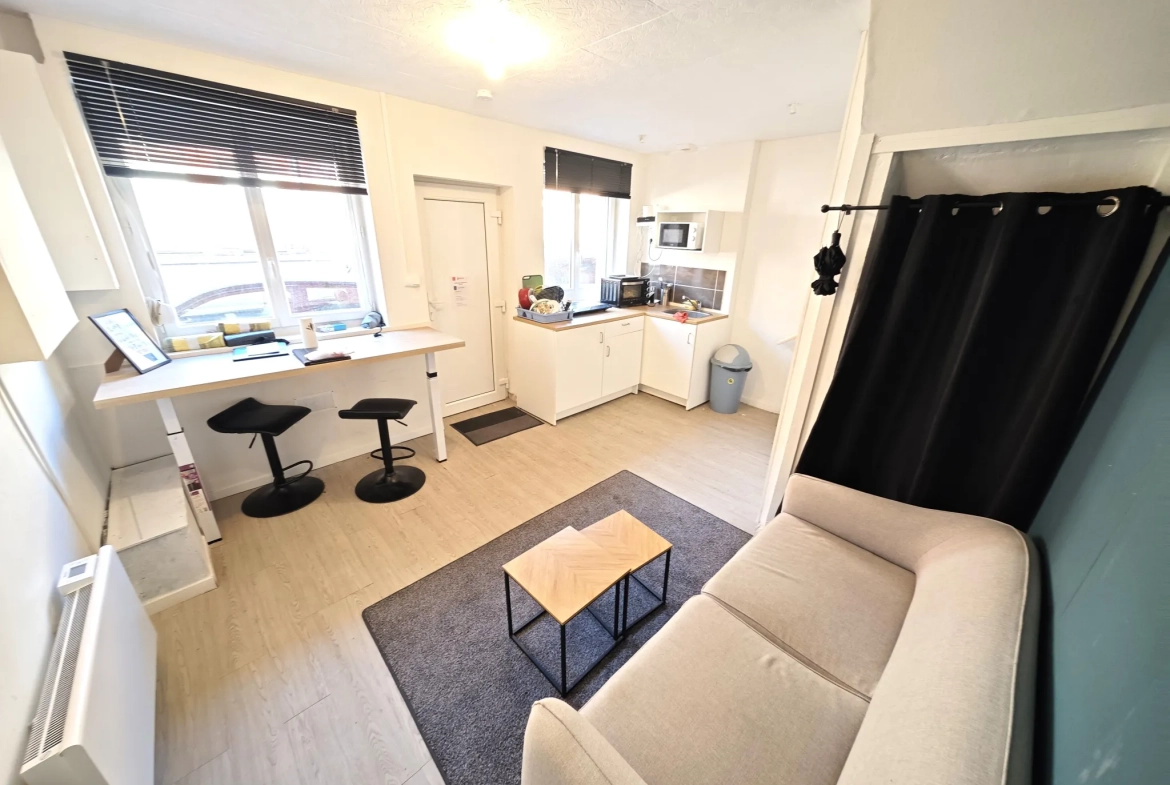 Investissement immobilier à Roubaix : maison 5 chambres, rentabilité 11%, proximité Parc Barbieux 