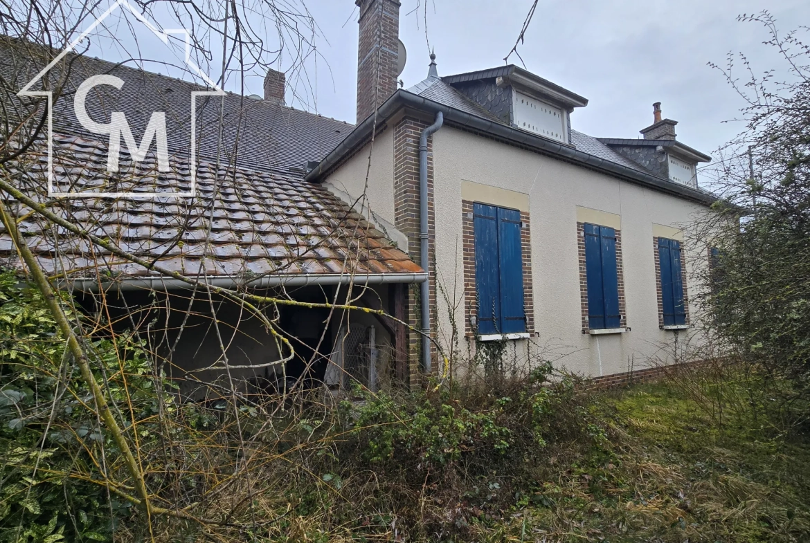 Maison avec dépendances et jardin à vendre à Fournaudin 