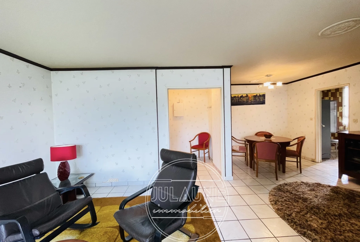Appartement T4 à Limoges – 87 m² dans résidence sécurisée avec ascenseur 