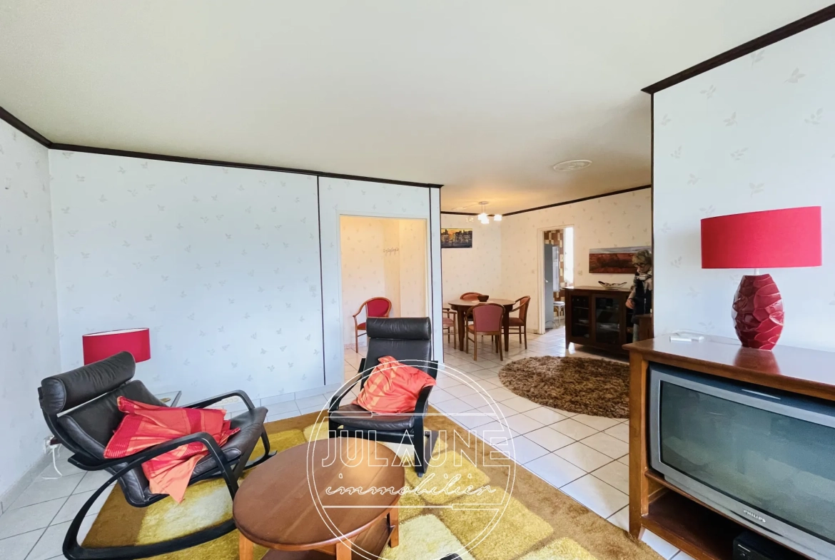Appartement T4 à Limoges – 87 m² dans résidence sécurisée avec ascenseur 