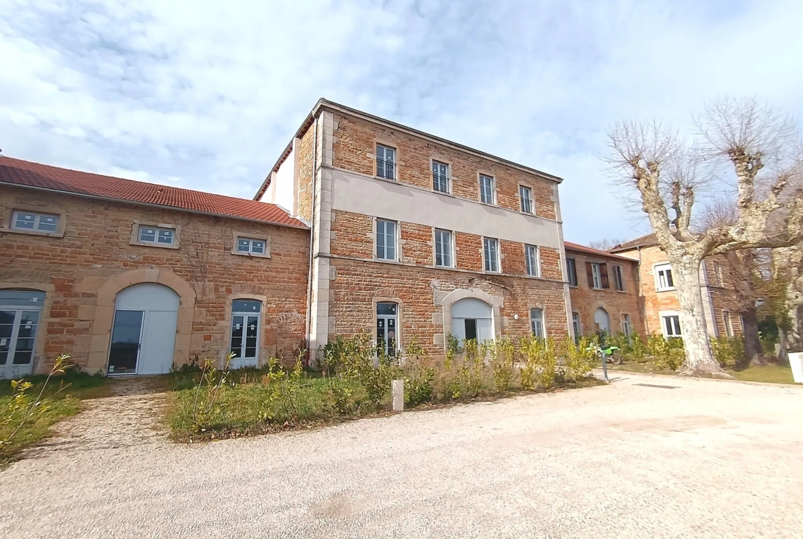 Appartement 5 pièces rénové avec terrasse à Crêches-sur-Saône 