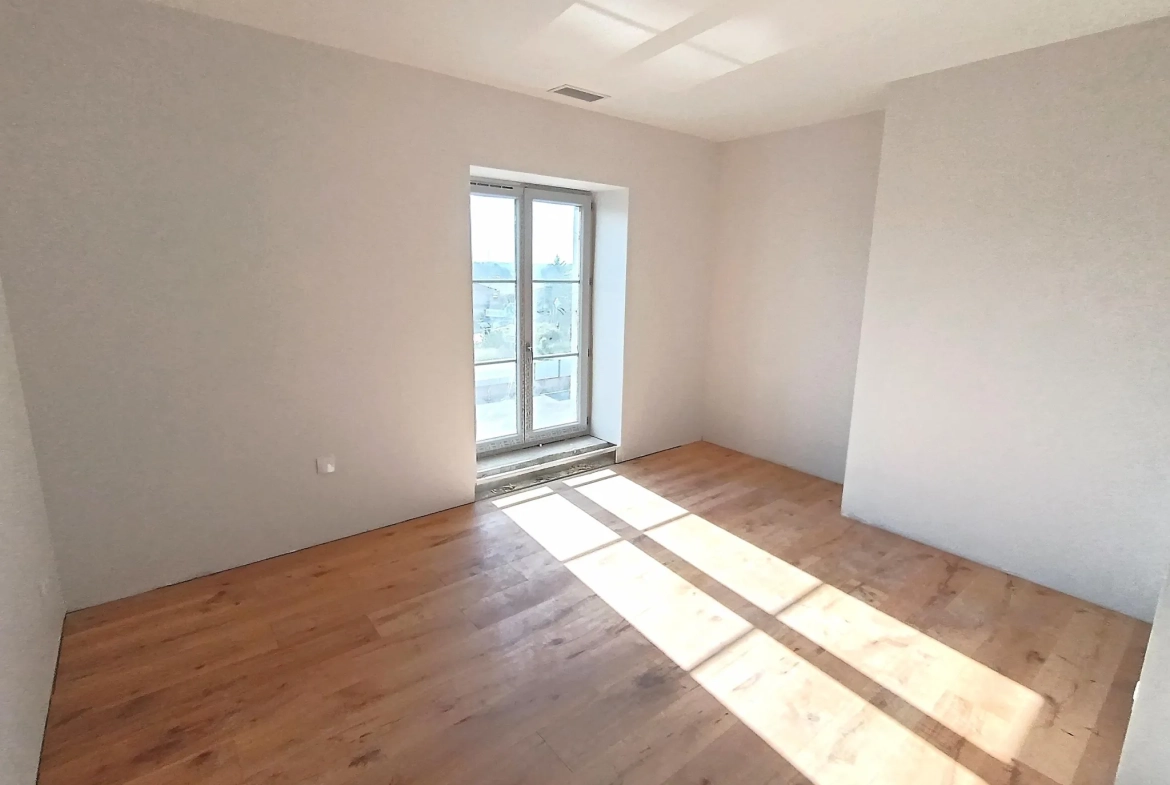Appartement 5 pièces rénové avec terrasse à Crêches-sur-Saône 