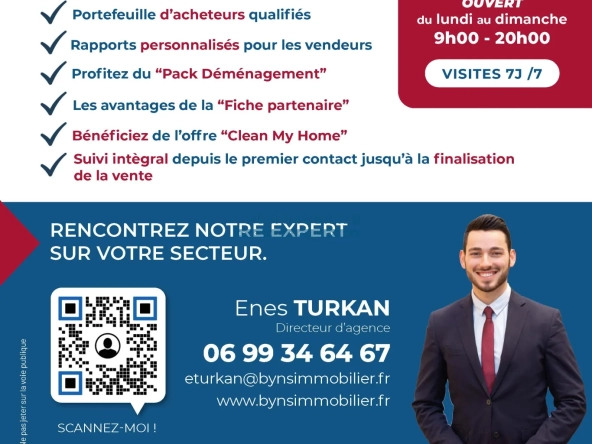 Appartement F3 Duplex avec Terrasse, Jardin Privé et Box en Sous-Sol à Sartrouville 