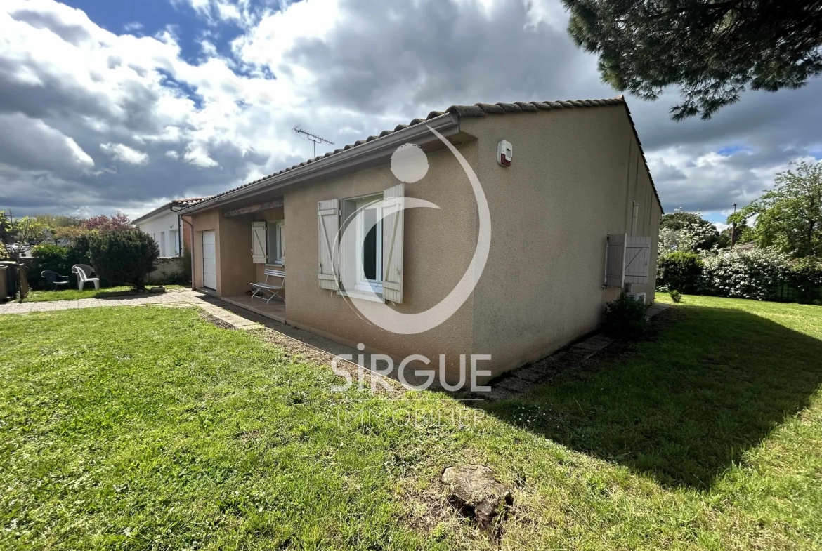 Maison en Plain-Pied 3 Chambres avec Garage à Lescure d'Albigeois 