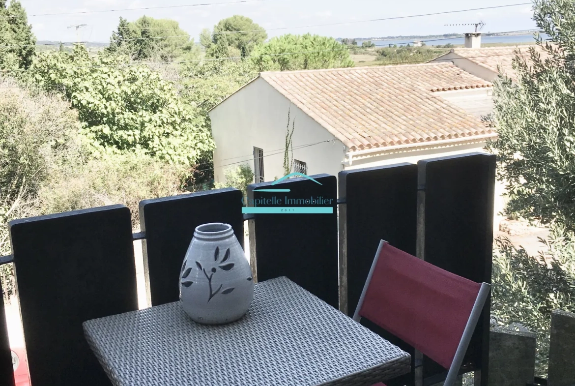 Appartement 2 pièces à Vic la Gardiole avec balcon-terrasse 