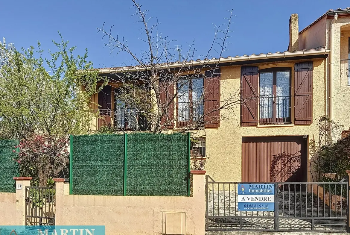 Villa 6 pièces en 3 faces à Céret, 143 m² avec jardin et potentiel divisé 