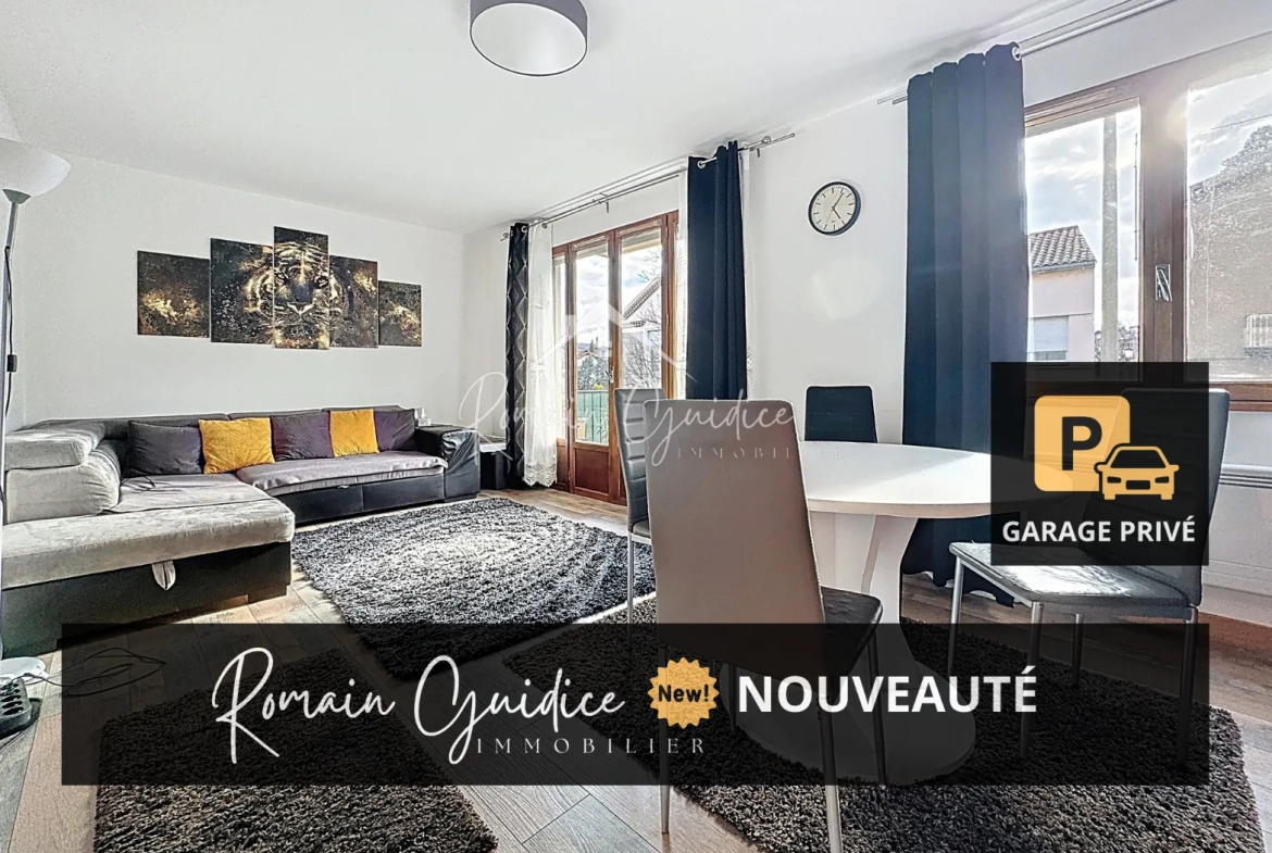 Bel appartement F5 rénové de 85 m² avec garage et cave à Millau 
