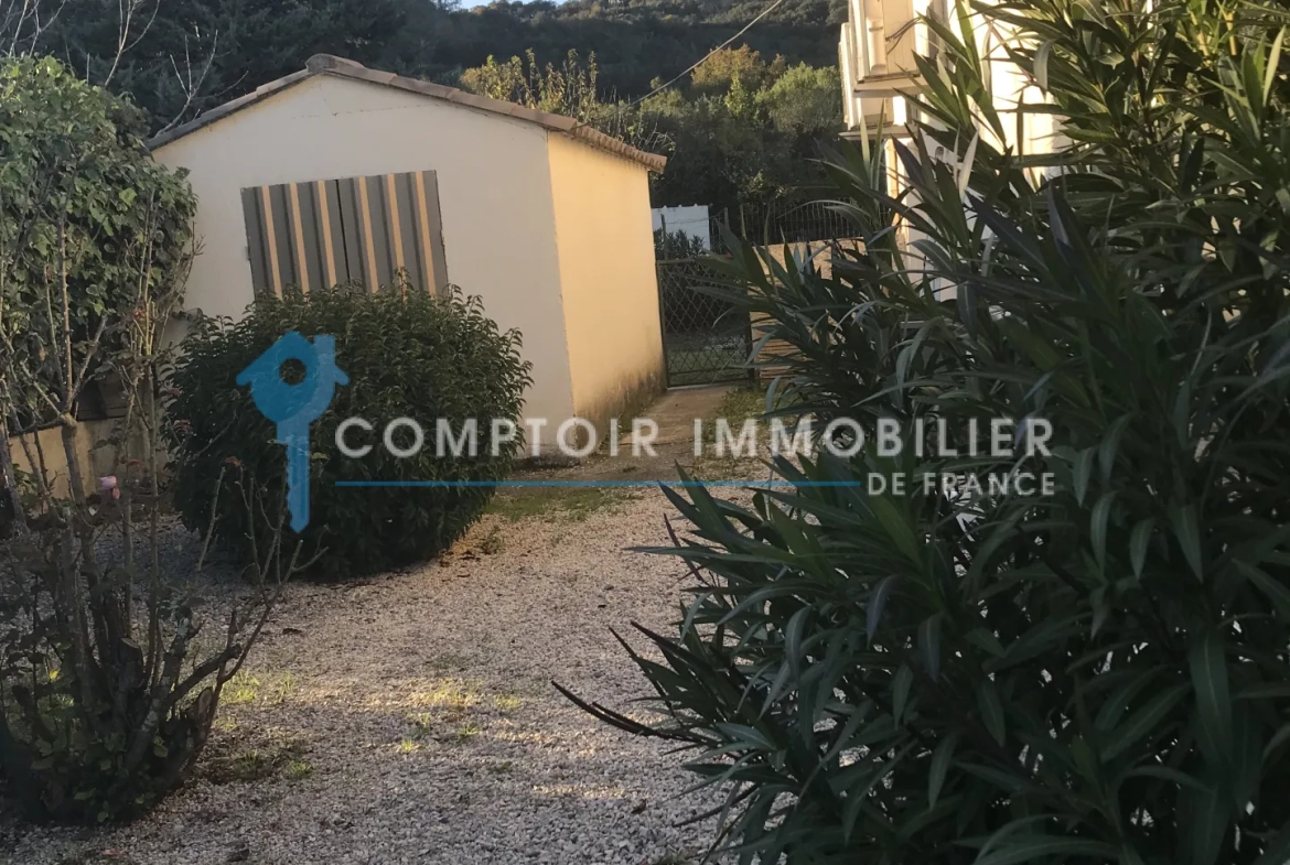 Villa de plain-pied à vendre à Anduze avec grand terrain 