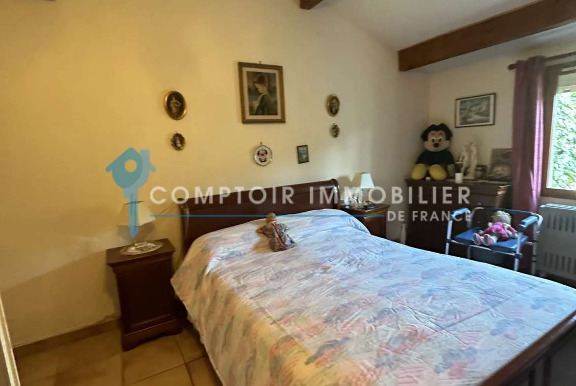 Villa de plain-pied à vendre à Anduze avec grand terrain 