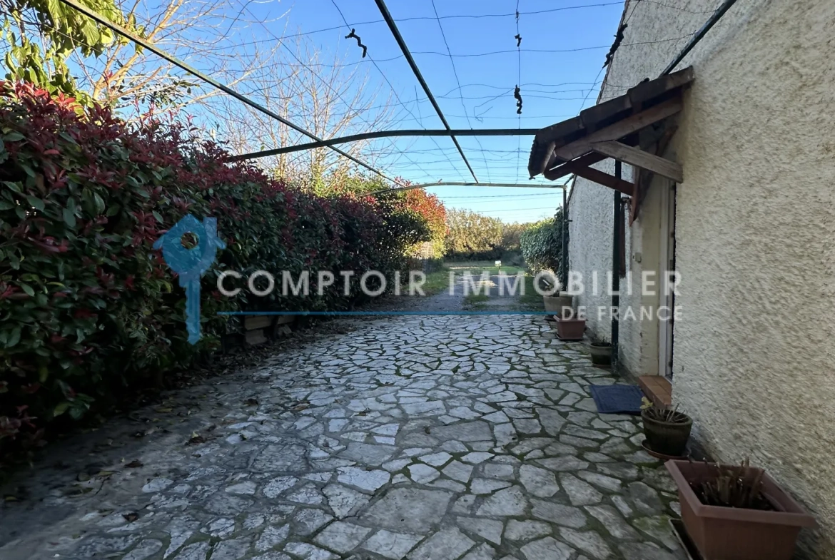 Villa de plain-pied à vendre à Anduze avec grand terrain 
