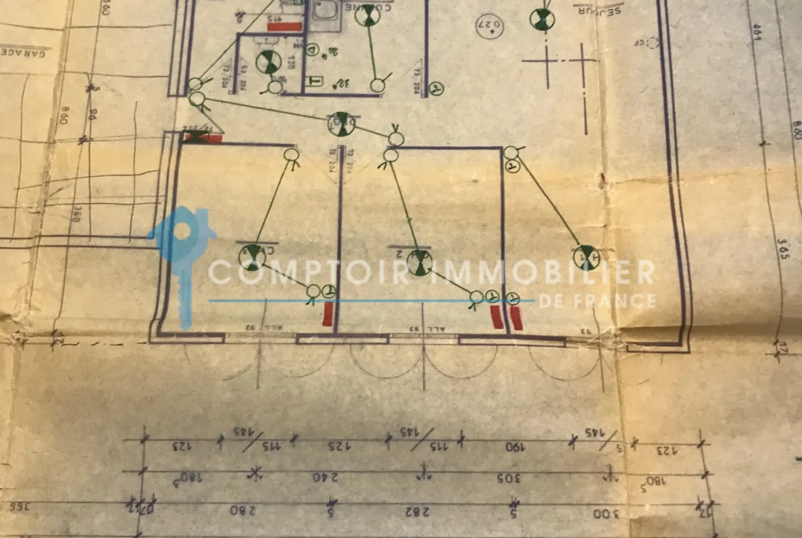 Villa de plain-pied à vendre à Anduze avec grand terrain 