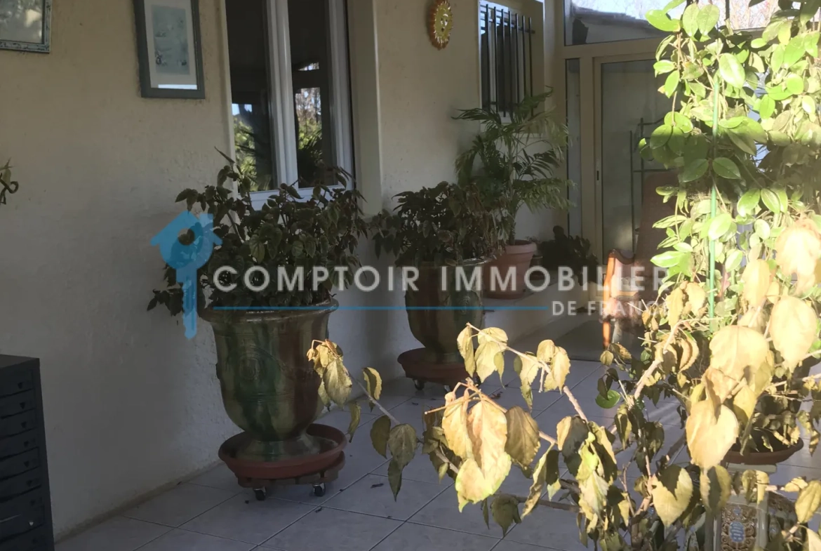 Villa de plain-pied à vendre à Anduze avec grand terrain 