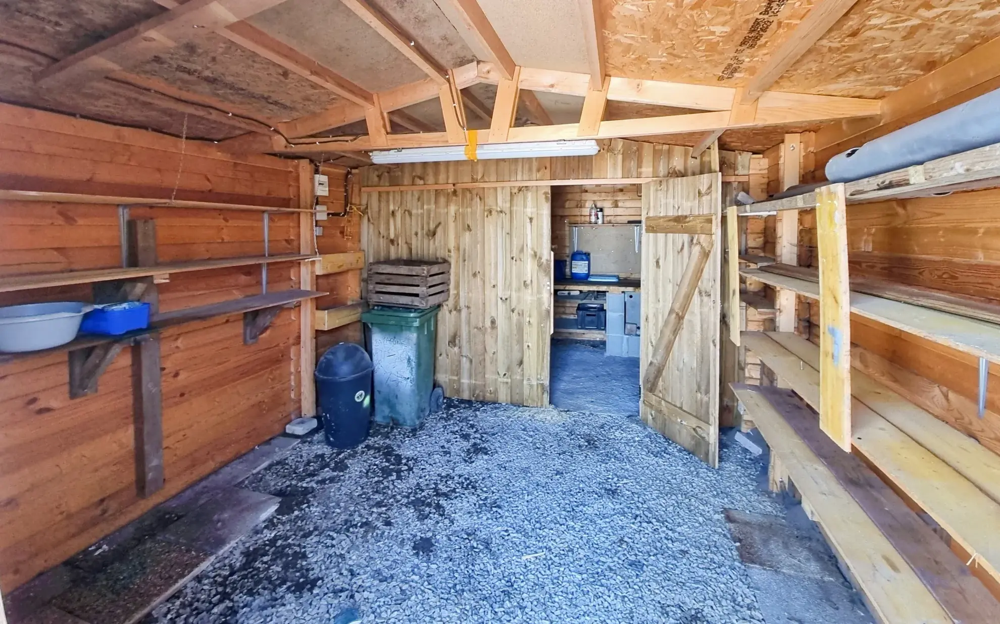 Terrain de loisir de 221 m² avec cottage, dépendances et garage à Bourgneuf en Retz 