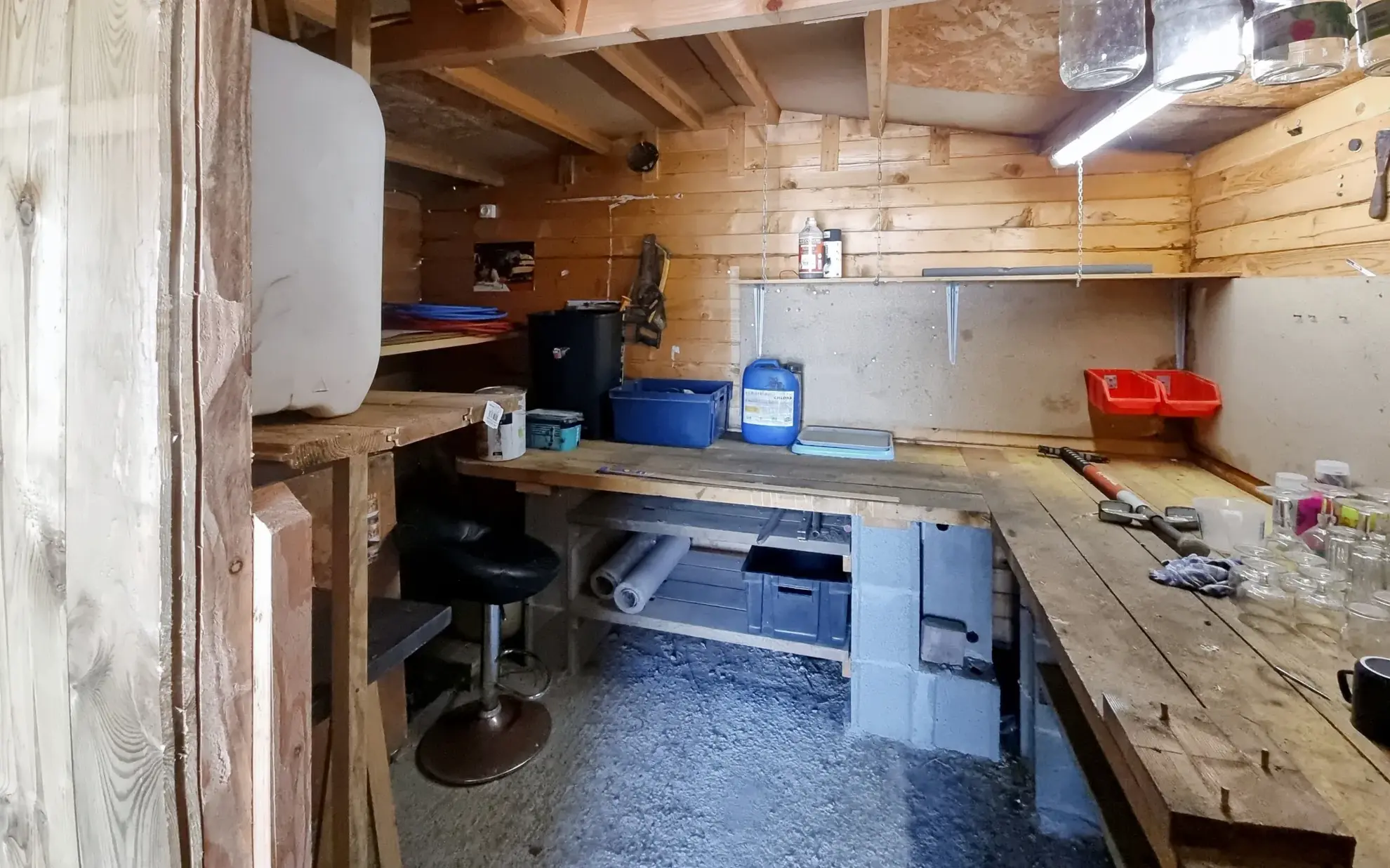 Terrain de loisir de 221 m² avec cottage, dépendances et garage à Bourgneuf en Retz 