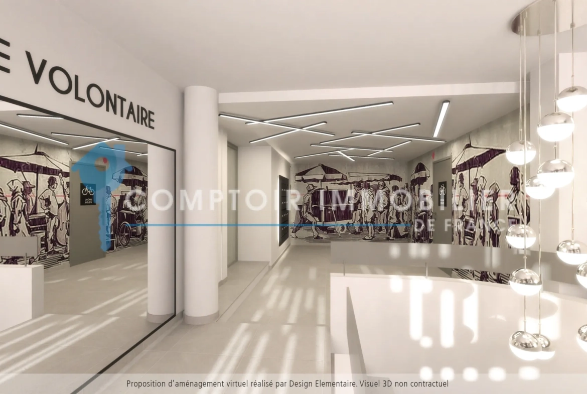Appartement T2 lumineux de 35 m² à Montpellier Arceaux - Résidence ou investissement 