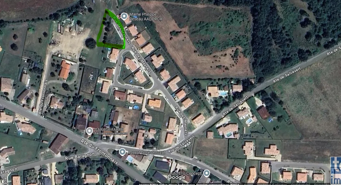 Terrain constructible de 600 m² à Montbartier, dernier lot disponible 