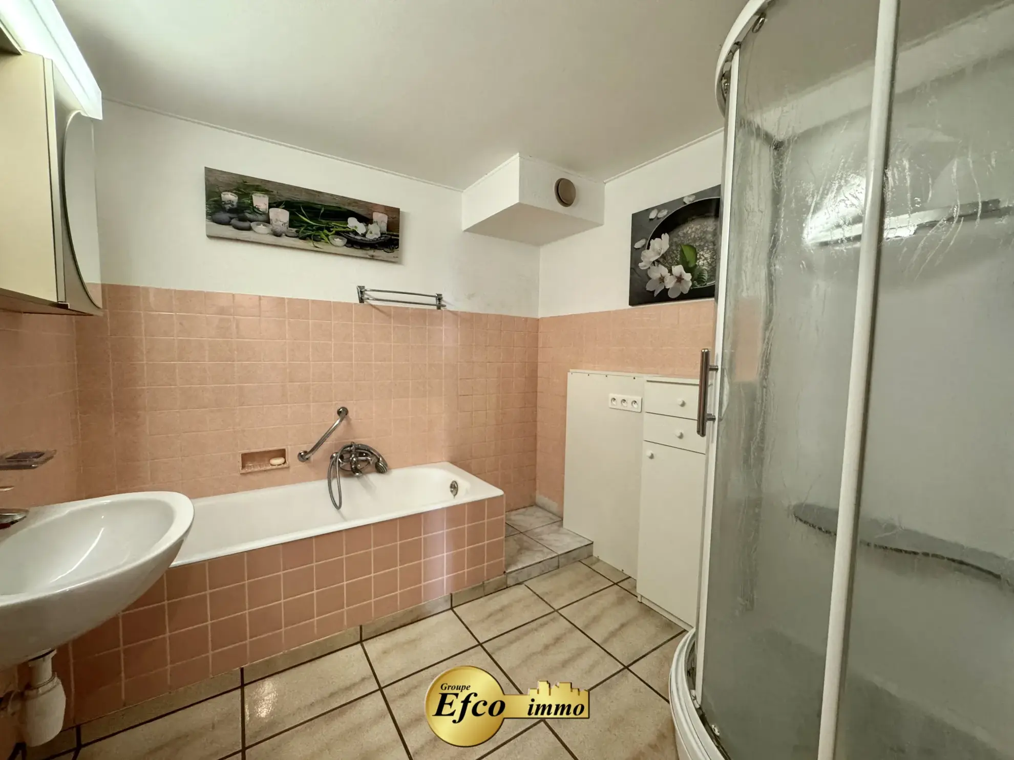 Vente d'un appartement T3 lumineux avec balcon à Huningue proche de Bâle 