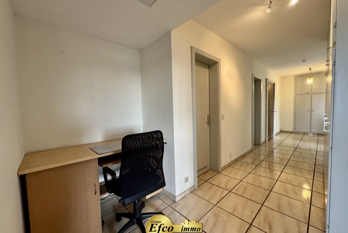 Vente d'un appartement T3 lumineux avec balcon à Huningue proche de Bâle 