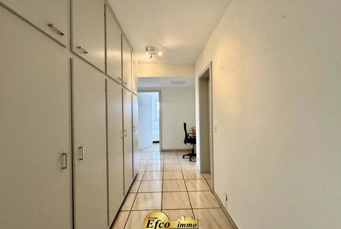 Vente d'un appartement T3 lumineux avec balcon à Huningue proche de Bâle 